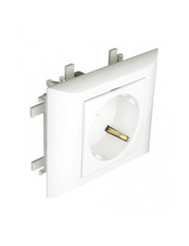 TOMADA SCHUKO L60/75 - 2 MÓD VERMELHA