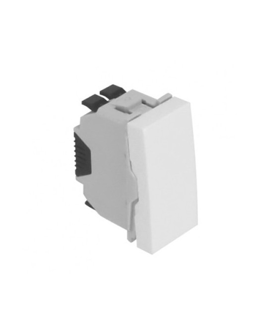 BOTÃO BASCULANTE (NA+NF) - 1 MÓD ALUMINA