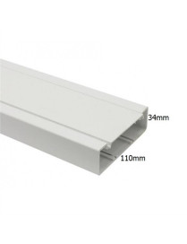 CALHA 110X34 BRANCA