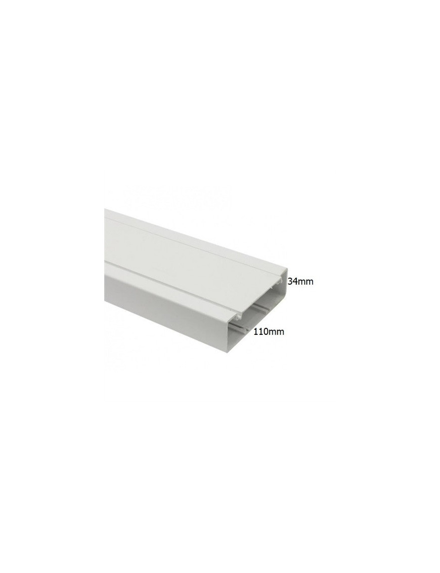 CALHA 110X34 BRANCA