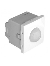 DETETOR DE MOVIMENTO 400W - 2 MÓD BRANCO MATE
