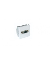 TOMADA VGA - 2 MÓD ALUMINA