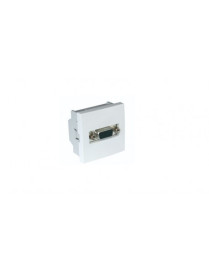 TOMADA VGA - 2 MÓD PRETO