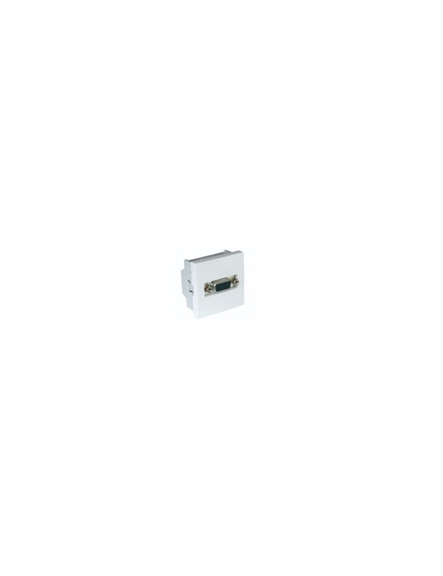 TOMADA VGA - 2 MÓD PRETO