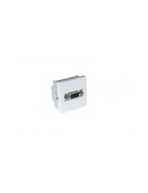 TOMADA VGA - 2 MÓD PRETO