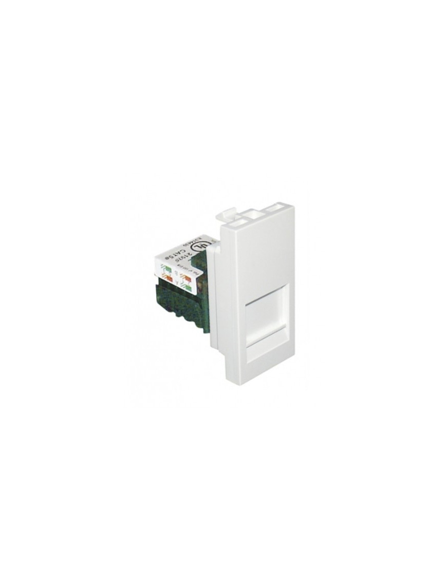 MÓDULO C/CONETOR RJ45 CAT. 5E UTP - 1 MÓD BR
