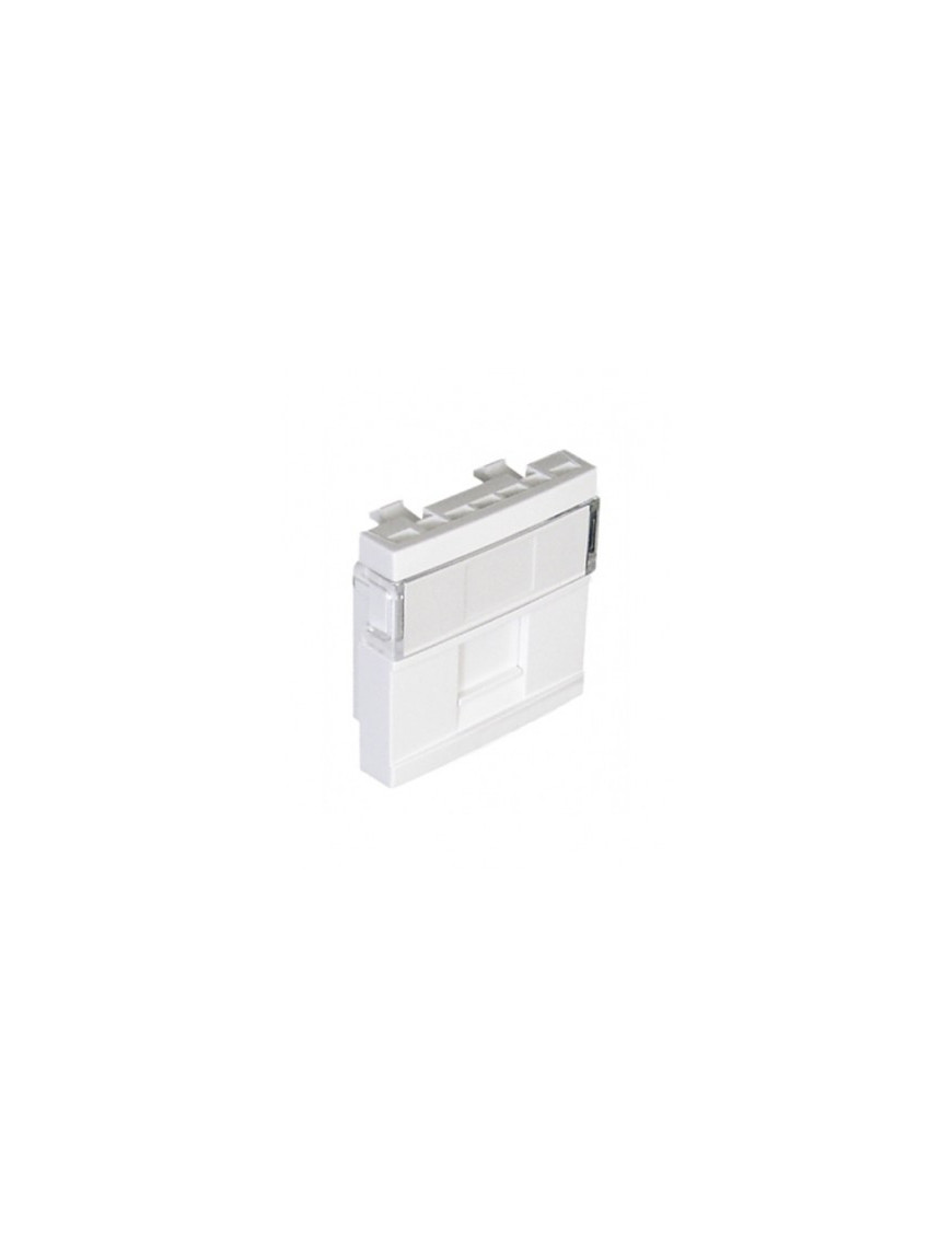 MÓDULO 1 SAÍDA P/CONETOR RJ45 - 2 MÓD ALUMINA