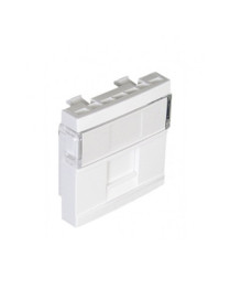 MÓDULO 1 SAÍDA P/CONETOR RJ45 - 2 MÓD BRANCO