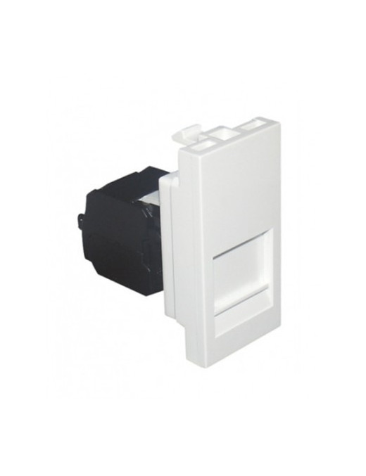 MÓDULO C/CONETOR RJ45 CAT.6 UTP-1MÓD BR MATE