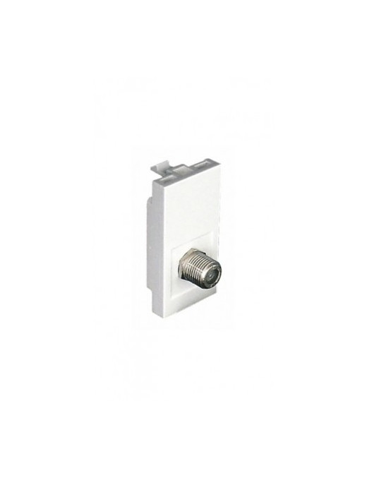 MÓDULO C/CONETOR COAXIAL TIPO F-1MÓD PT MATE