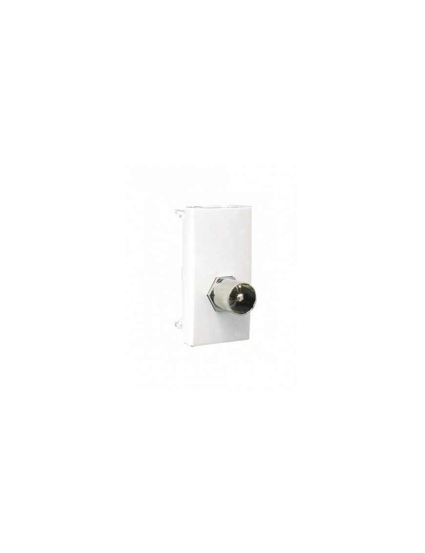 MÓDULO C/CONETOR IEC MACHO/TIPO F - 1 MÓD BM