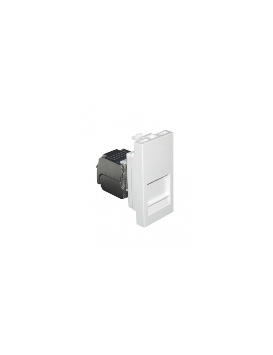 MÓDULO C/CONETOR RJ45 CAT.5E STP-1MÓD BR MATE