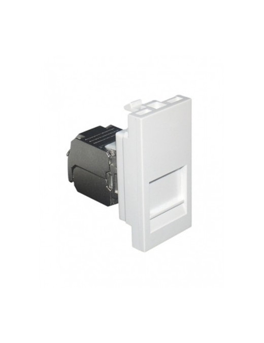 MÓDULO C/CONETOR RJ45 CAT. 6 STP - 1 MÓD BR