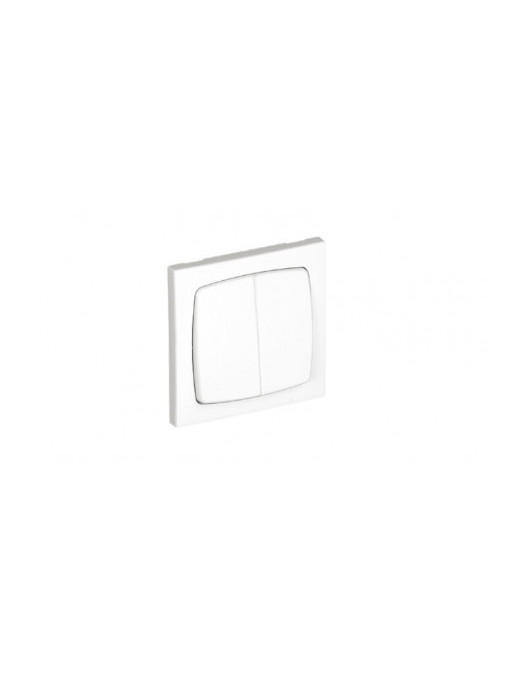 COMUTADOR DE ESCADA DUPLO BRANCO