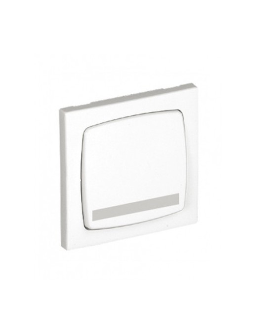 BOTÃO BASCULANTE C/IDENTIFICAÇÃO 250V~ BRANCO