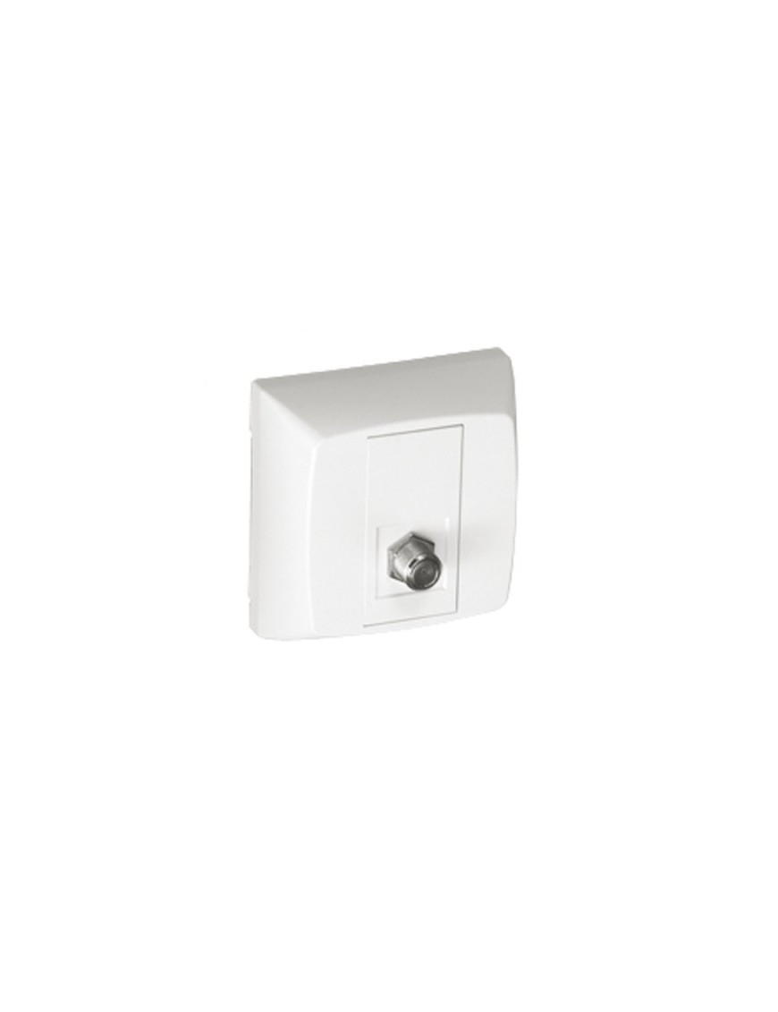 TOM DE CABO COAXIAL TIPO F BRANCA