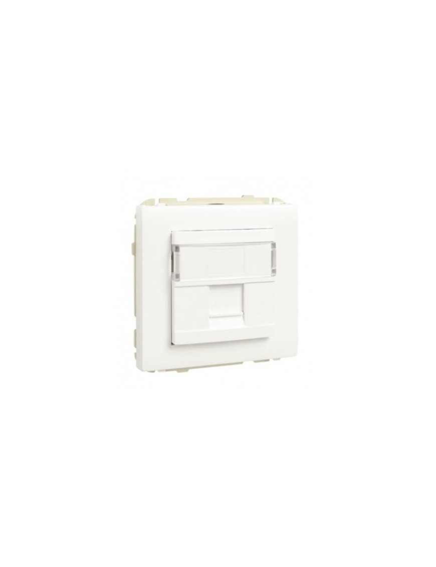 ARO C/ MÓDULO 1 SAÍDA P/ CONETOR RJ45 PT MATE