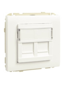 ARO C/MÓDULO DUPLO P/CONETORES RJ45 CHAMP