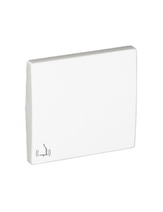 TECLA COM SÍMBOLO CAMPAINHA PLATINA