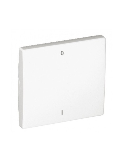 TECLA PARA INTERRUPTOR BIPOLAR BRANCA MATE