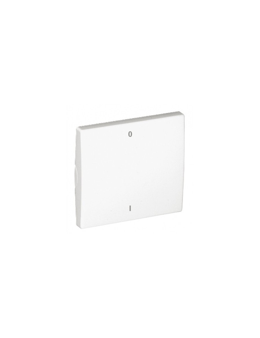 TECLA PARA INTERRUPTOR BIPOLAR BRANCA