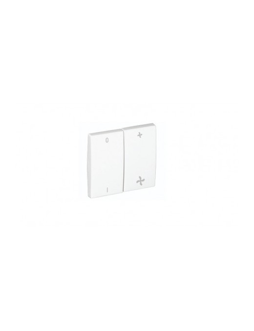 TECLA DUPLA P/COMUTADOR DE VENTOINHA BR MATE