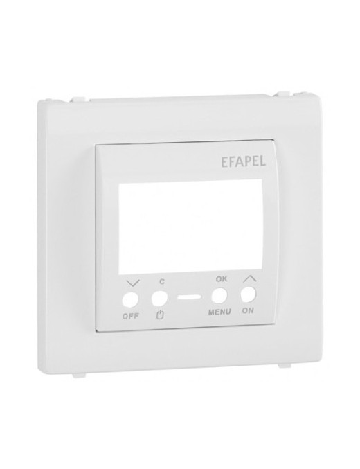 CENTRO P/INTERRUPTOR HOR DIG 1 CIRC MARFIM
