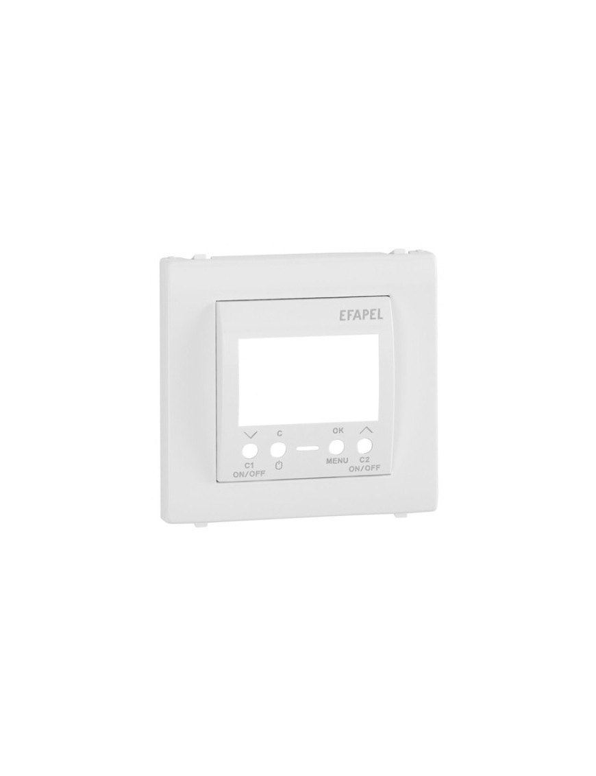 CENTRO P/INTERRUPTOR HOR DIG 2 CIRC CHAMPANHE
