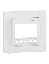 CENTRO P/INTERRUPTOR HOR DIG 2 CIRC PT MATE