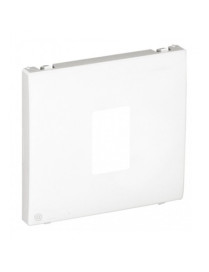 CENTRO PARA TOMADA RJ45 PLATINA