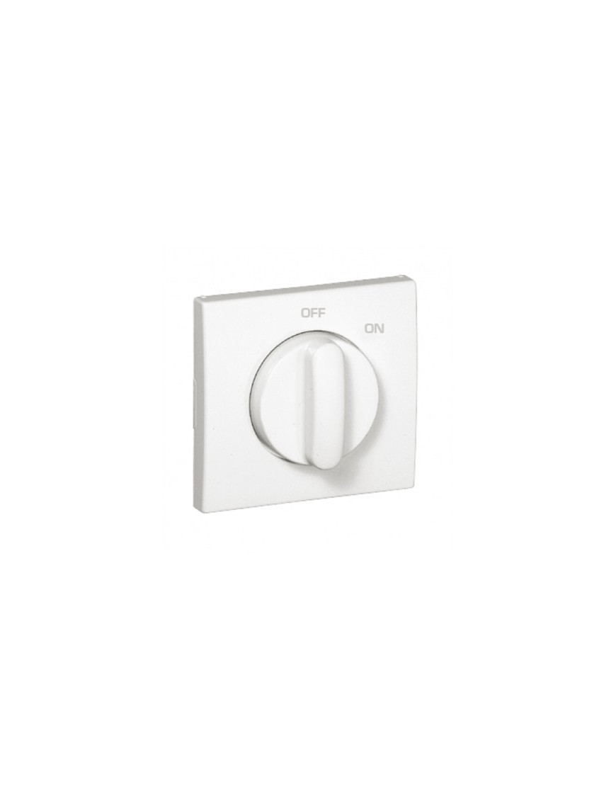 CENTRO P/INTERRUPTOR ROTATIVO (ON/OFF)PRATA