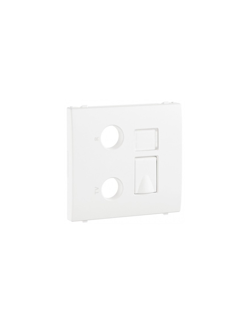 CENT TOM MISTA R-TV-RJ45/R-TV-RJ45-FO PRATA