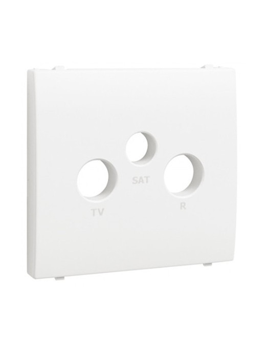 CENTRO PARA TOMADA R-TV-SAT PRETO