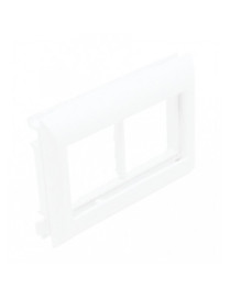 ADAP DUPLO Q45 P/ CALHAS TAMPAS L75 BRANCO