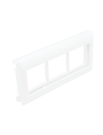 ADAP TRIPLO Q45 P/ CALHAS TAMPAS L75 BRANCO