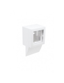 ADAPTADOR LATERAL Q45 P/CALHA 40X16 BRANCO