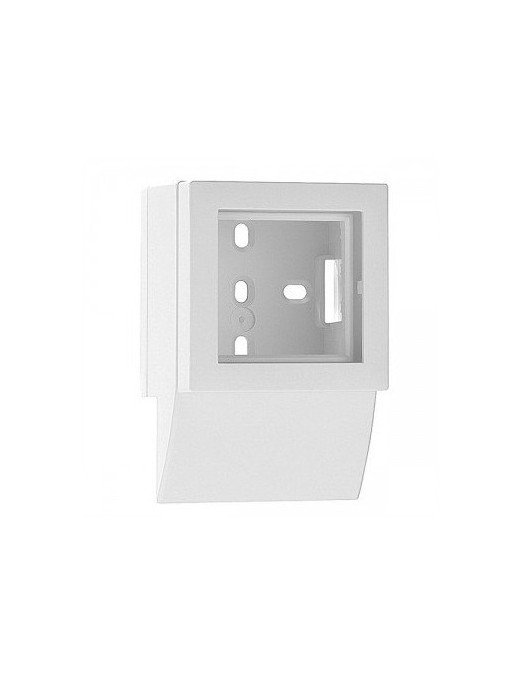 ADAPTADOR LATERAL Q45 P/CALHA 75X20 BRANCO