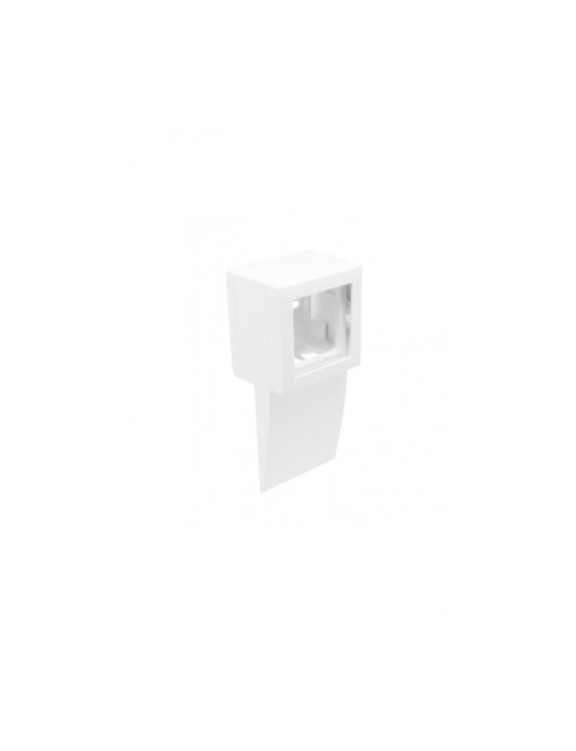 ADAPTADOR LATERAL Q45 P/ CALHA 50X20