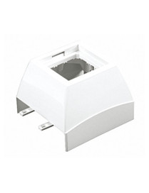 ADAPTADOR FRONTAL Q45 P/CALHA 75X20 BRANCO