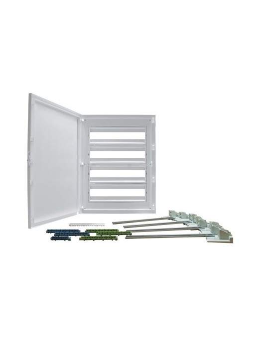 INTERIOR E PORTA P/QUADRO EMBEB 80 MÓD (4X20)