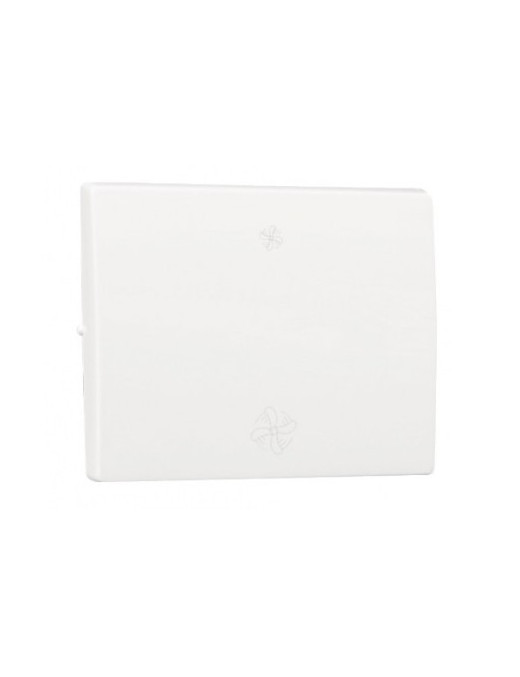 TECLA SIMPLES C/ 2 SÍMBOLOS VENTOINHA BRANCO