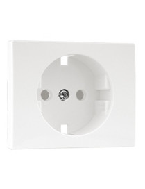 CENTRO SCHUKO C/OBTURADOR ANTRACITE