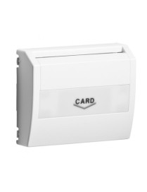 CENTRO P/INTERRUPTOR CARD-SYSTEM BRANCO