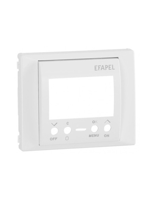 CENTRO P/INTERRUPTOR HOR DIG 1 CIRC ANTRACITE