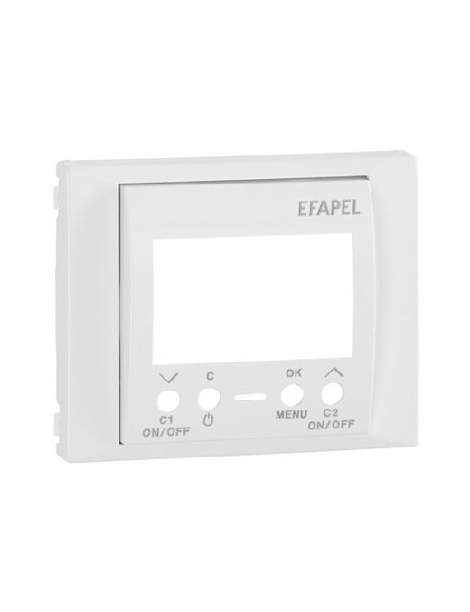 CENTRO P/INTERRUPTOR HOR DIG 2 CIRC BRANCO