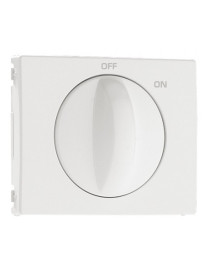 CENTRO P/INTERRUPTOR ROTATIVO (ON/OFF) BRANCO