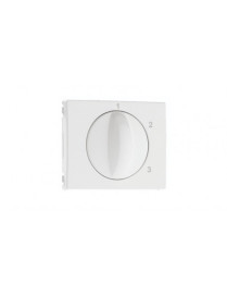 CENTRO P/INTERRUPTOR ROTATIVO 3 POS ANTRACITE