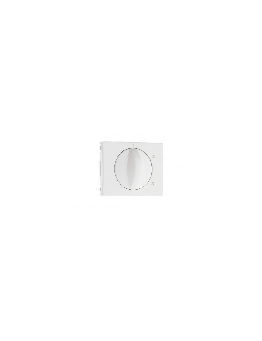CENTRO P/INTERRUPTOR ROTATIVO 3 POS BRANCO