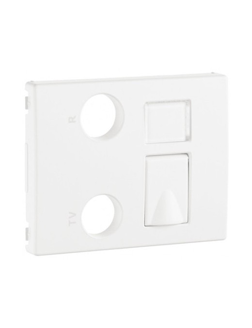 CENT TOM MISTA R-TV-RJ45/R-TV-RJ45-FO BRANCO