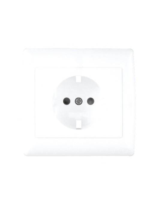 ESPELHO SCHUKO MONOBLOCO C/OBTUR BRANCO